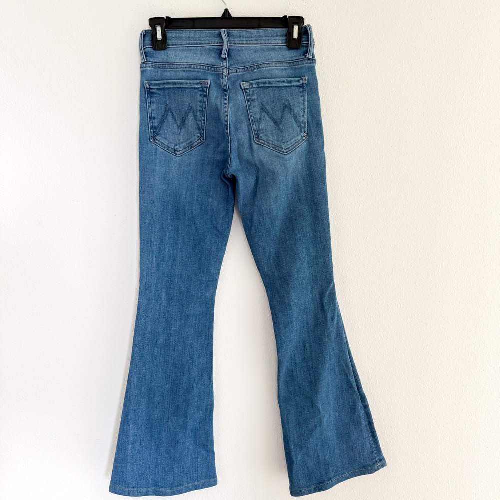 Mother Jeans Bootcut 70s The Weekender Fray in A Groovy Kind Of Love 26 - Picture 5 of 10